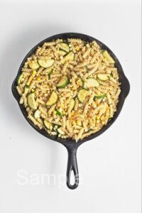 Corn and Zucchini Pasta - Set 2
