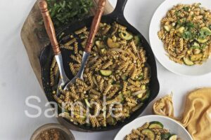 Corn and Zucchini Pasta - Set 1