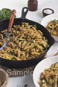 Corn and Zucchini Pasta - Set 1