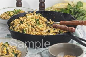 Corn and Zucchini Pasta - Set 2