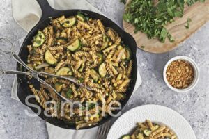 Corn and Zucchini Pasta - Set 3