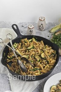 Corn and Zucchini Pasta - Set 3