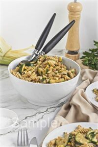 Corn and Zucchini Pasta - Set 4