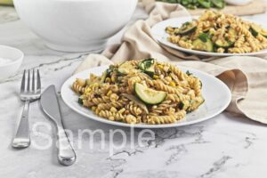 Corn and Zucchini Pasta - Set 4