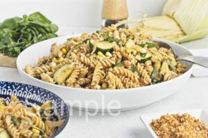 Corn and Zucchini Pasta - Set 5