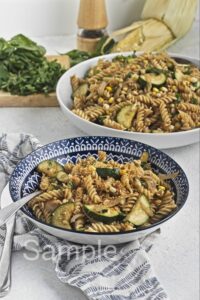 Corn and Zucchini Pasta - Set 5