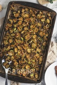 Crispy Shaved Brussel Sprouts - Set 1