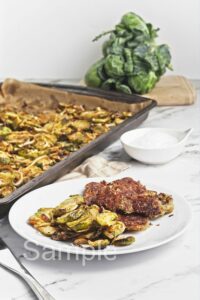 Crispy Shaved Brussel Sprouts - Set 1