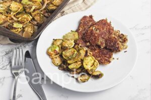 Crispy Shaved Brussel Sprouts - Set 1