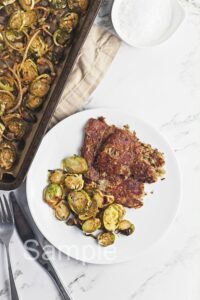 Crispy Shaved Brussel Sprouts - Set 1