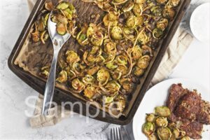 Crispy Shaved Brussel Sprouts - Set 1
