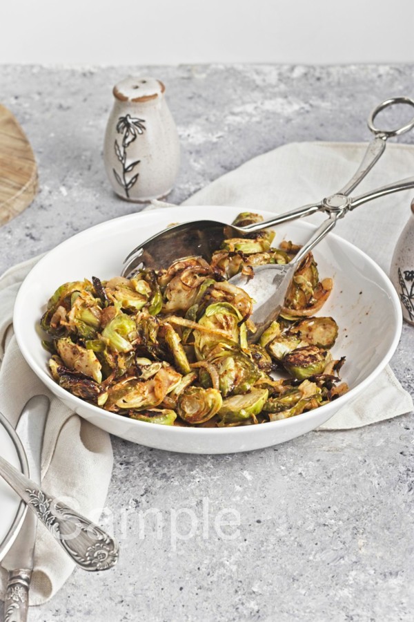 Crispy Shaved Brussel Sprouts - Set 4