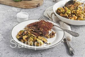 Crispy Shaved Brussel Sprouts - Set 4