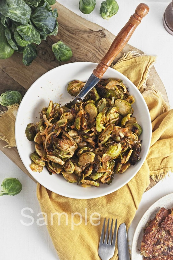 Crispy Shaved Brussel Sprouts - Set 5