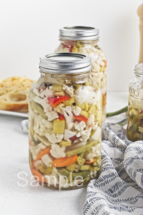 Giardiniera Vegetables - Set 1