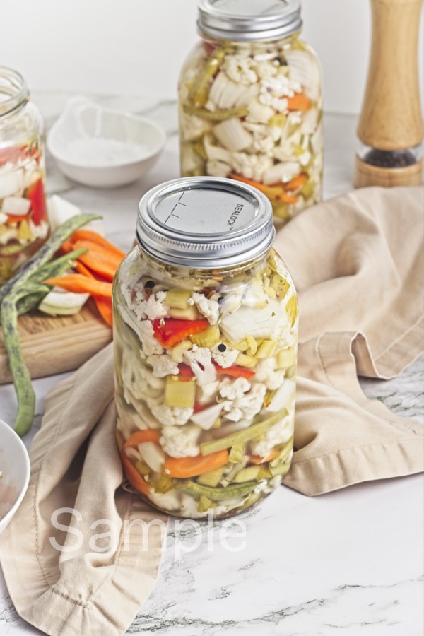 Giardiniera Vegetables - Set 2