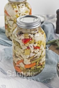 Giardiniera Vegetables - Set 3