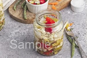 Giardiniera Vegetables - Set 4