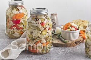 Giardiniera Vegetables - Set 4