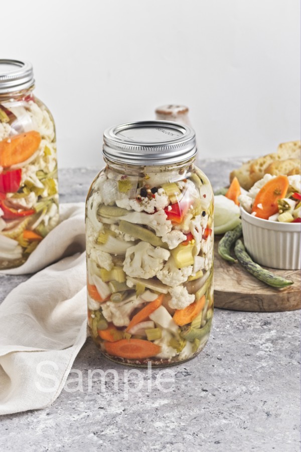 Giardiniera Vegetables - Set 4