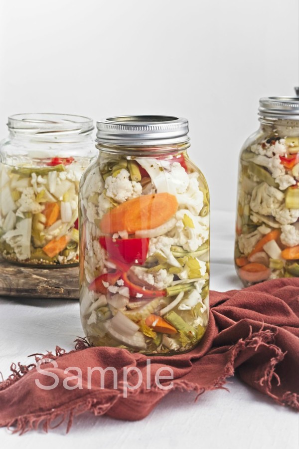 Giardiniera Vegetables - Set 5