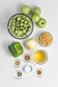 Green Tomato Chutney - Set 2