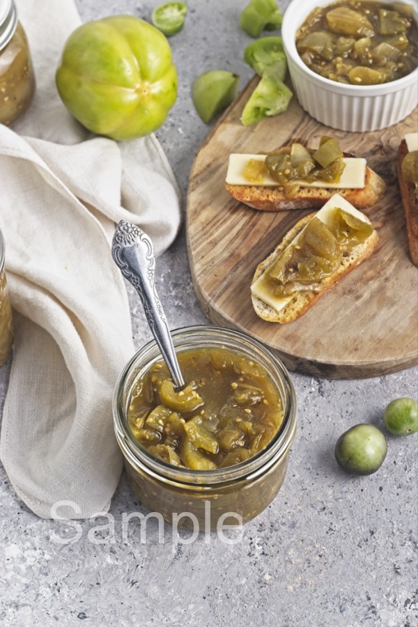 Green Tomato Chutney - Set 2