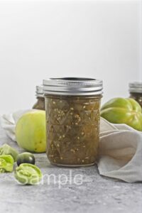 Green Tomato Chutney - Set 2
