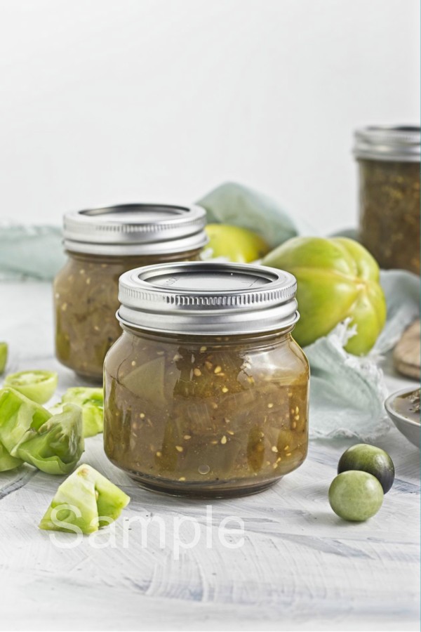 Green Tomato Chutney - Set 3