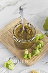 Green Tomato Chutney - Set 4