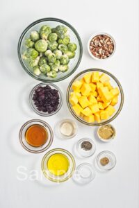 Roasted Butternut and Brussel Sprouts - Set 2
