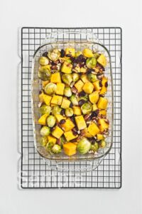 Roasted Butternut and Brussel Sprouts - Set 2