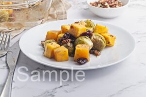 Roasted Butternut and Brussel Sprouts - Set 2