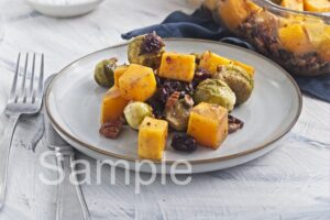 Roasted Butternut and Brussel Sprouts - Set 3