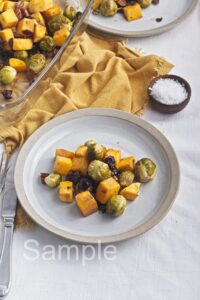 Roasted Butternut and Brussel Sprouts - Set 5