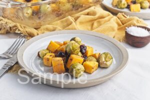 Roasted Butternut and Brussel Sprouts - Set 5