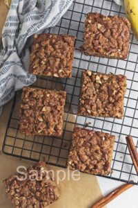 Banana Coffee Cake - Set 1