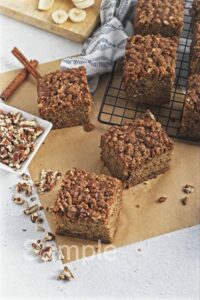 Banana Coffee Cake - Set 1