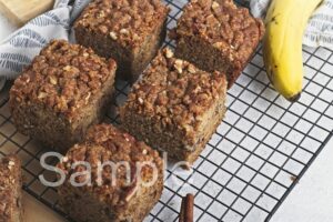 Banana Coffee Cake - Set 1