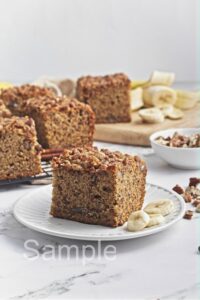 Banana Coffee Cake - Set 2