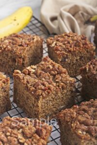 Banana Coffee Cake - Set 2