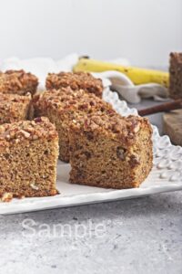 Banana Coffee Cake - Set 3