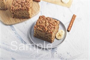 Banana Coffee Cake - Set 4