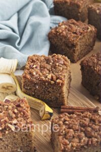 Banana Coffee Cake - Set 4