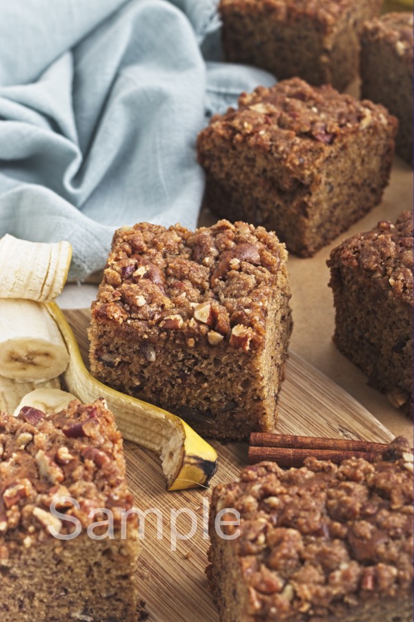 Banana Coffee Cake - Set 4